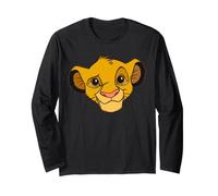 Disney The Lion King Simba Cub Big Face Costume Matching Manche Longue