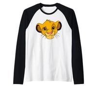 Disney The Lion King Simba Cub Big Face Costume Matching Manche Raglan
