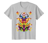 Disney The Lion King Simba Nala Animal Tower Cartoon C2 T-Shirt, Enfant, Argent, 3 ans