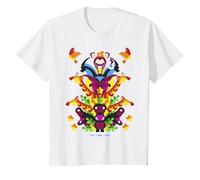 Disney The Lion King Simba Nala Animal Tower Cartoon C2 T-Shirt, Enfant, Blanc, 12 ans