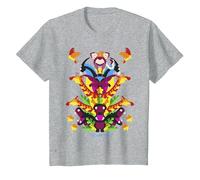 Disney The Lion King Simba Nala Animal Tower Cartoon C2 T-Shirt, Enfant, Gris Chiné, 6 ans