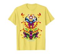 Disney The Lion King Simba Nala Animal Tower Cartoon C2 T-Shirt, Homme, Citron, M