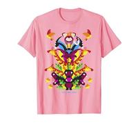 Disney The Lion King Simba Nala Animal Tower Cartoon C2 T-Shirt, Homme, Rose, XL