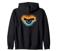 Disney The Lion King Simba Symbol Live Action Ombre Sweat à Capuche