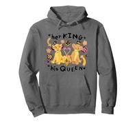 Disney The Lion King Valentine's Day Her King His Queen Sweat à Capuche