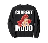 Disney The Little Mermaid Ariel Current Mood Texte Sweatshirt