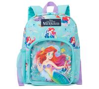 Disney The Little Mermaid Sac à dos Enfants | Filles Ariel Sea Personnage Sac à dos bleu | Bagage Sport School Bag Bretelles réglables | Cadeaux de marchandises Princess