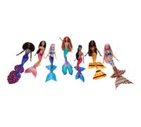 Disney The Little Mermaid Disney - La Petite Sirène - Coffret 7 Surs Sirènes - Figurine - 3 Ans Et +