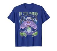 Disney The Little Mermaid Evil Ursula Crystal Ball T-Shirt, Homme, Bleu Royal, S