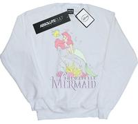 Disney - "The Little Mermaid Faded Nostalgia" Sweatshirt für Damen BI49426 (XXL) (Weiß)