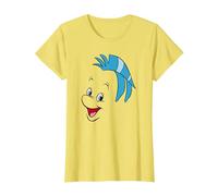 Disney The Little Mermaid Flounder Big Face T-Shirt