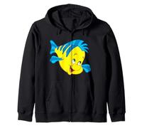 Disney The Little Mermaid Flounder Sidekick Big Face Costume Sweat à Capuche