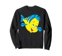Disney The Little Mermaid Flounder Sidekick Big Face Costume Sweatshirt