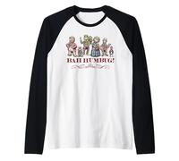 Disney The Muppet Christmas Carol "Bah Humbug!" Holiday Manche Raglan