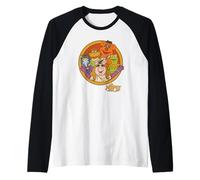 Disney The Muppet Show 50th Anniversary Retro Muppets & Logo Manche Raglan