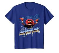 Disney The Muppets Animal Rock Portrait T-Shirt, Enfant, Bleu Royal, 12 ans