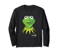 Disney The Muppets Kermit the Frog Big Face Manche Longue