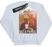 Disney - "The Muppets Kiss A Frog Get A Prince" sweat-shirt femme BI31292 (XXL) (blanc)
