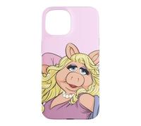 Disney The Muppets Miss Piggy Big Face Pink Coque pour iPhone 15