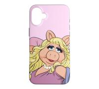 Disney The Muppets Miss Piggy Big Face Pink Coque pour iPhone 16 Plus