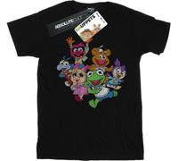 Disney - "The Muppets Muppet Babies" T-shirt pour homme BI43556 (4XL) (Noir)