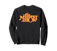 Disney The Muppets Official The Muppet Show Logo Orange Sweatshirt