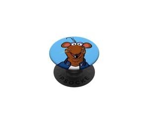 Disney The Muppets Rizzo the Rat Big Face Blue PopSockets PopGrip Adhésif
