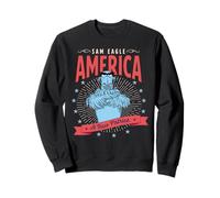 Disney The Muppets Sam Eagle America A True Patriot USA Sweatshirt