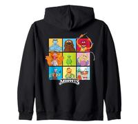 Disney The Muppets Stars of the Muppet Show Character Grid Sweat à Capuche