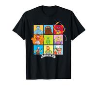 Disney The Muppets Stars of the Muppet Show Character Grid T-Shirt