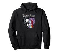 Disney The Nightmare Before Christmas Jack & Sally Together Sweat à Capuche