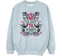 Disney - "The Nightmare Before Christmas No Sleep Til Xmas" Sweatshirt für Herren BI42717 (5XL) (Grau)