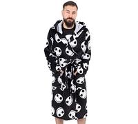 Disney le cauchemar avant Noël robe de chambre pour hommes black pjs peignoir L