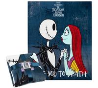 Disney The Nightmare Before Christmas Plaid Polaire Enfant, Couverture Douce, 150 x 130cm (Multi)