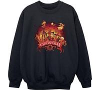 Disney - "The Nightmare Before Christmas" Sweat-shirt pour filles BI31320 (116) (Noir)