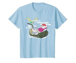 Disney The Rescuers Bernard Bianca Leaf Boat T-Shirt, Enfant, Bleu Céleste, 2 ans