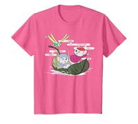 Disney The Rescuers Bernard Bianca Leaf Boat T-Shirt, Enfant, Rose Chiné, 8 ans