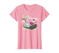 Disney The Rescuers Bernard Bianca Leaf Boat T-Shirt, Femme, Rose, 3XL