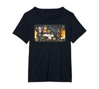 Disney The Rescuers Down Under Bernard, Bianca, And Wilbur T-Shirt, Femme Grandes tailles, Noir, 2X