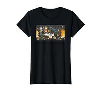Disney The Rescuers Down Under Bernard, Bianca, And Wilbur T-Shirt, Femme, Noir, XS
