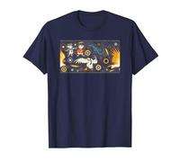 Disney The Rescuers Down Under Bernard, Bianca, And Wilbur T-Shirt, Homme, Bleu Marine, XXL