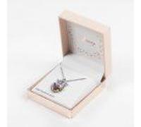 Disney - Tiare - Collier En Laiton Plaqué Argent + Pierre