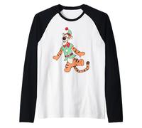 Disney Tigger Christmas Elf Winnie the Pooh Holiday Manche Raglan