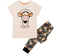 Disney Tigger/Tigrou Winnie l'ourson Bourriquet - Pyjama Longues pour Femmes - 100% Coton - Taille 40-42