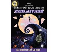 Disney Tim Burton's The Nightmare Before Christmas Sticker Art Puzzles