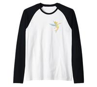 Disney Tinker Bell Neverland Fairy Classic Pose Pocket Logo Manche Raglan