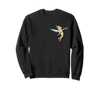 Disney Tinker Bell Neverland Fairy Classic Pose Pocket Logo Sweatshirt