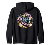 Disney Tinker Bell Perfect Pixie Never Land Fairy Collage Sweat à Capuche