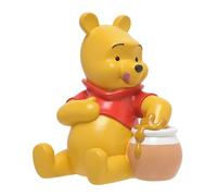 Disney Tirelire Winnie l'ourson pour enfants/enfants - Tirelire cochon - Articles ménagers et décoration pour les fans de Disney - Scène de film emblématique H : 20 x l 12 x P : 14 cm.