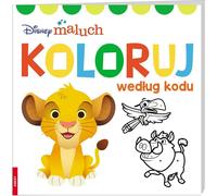 Disney Toddler. Couleur selon le code.